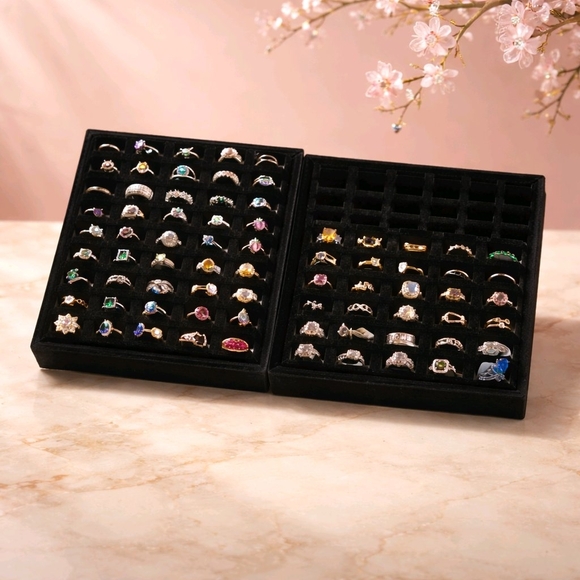 Jewelry - Assorted Women’s Fashion Rings Set in Mixed Colors